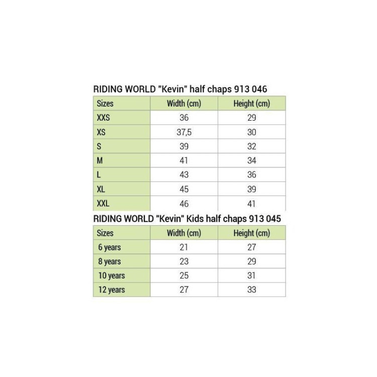 Mini-Chaps Riding World "Kevin"