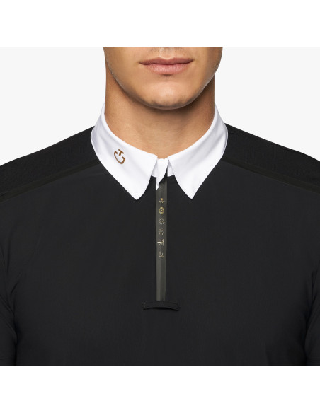 Polo Cavalleria Toscana R-Evo Premier Jersey S/S Competition ZIP Men