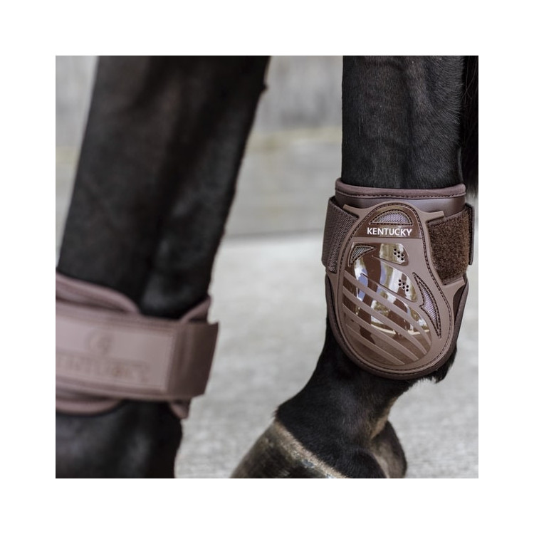 Protège-Boulets Kentucky Jeunes Chevaux Marron