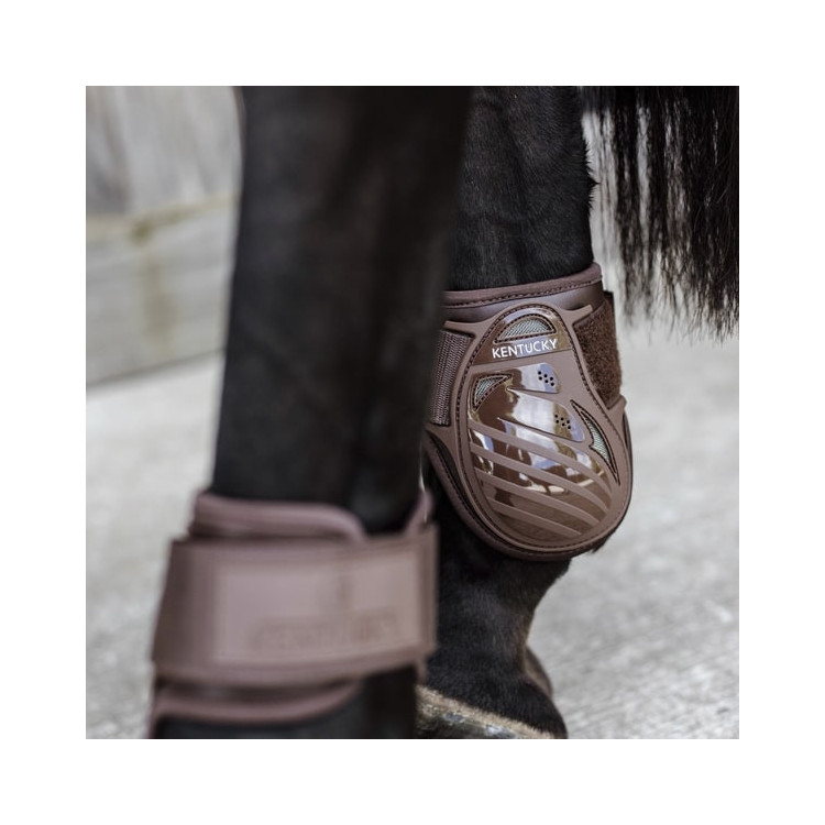 Protège-Boulets Kentucky Jeunes Chevaux Marron
