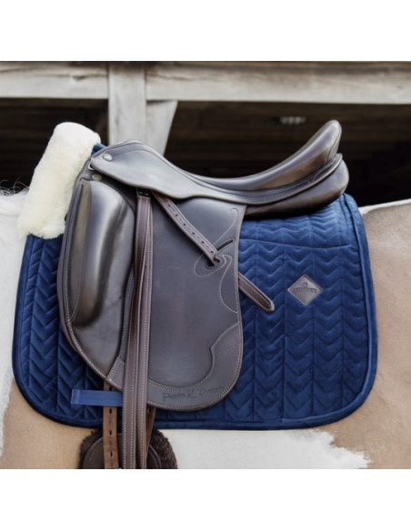 Tapis Kentucky Skin Friendly Velvet Dressage Marine