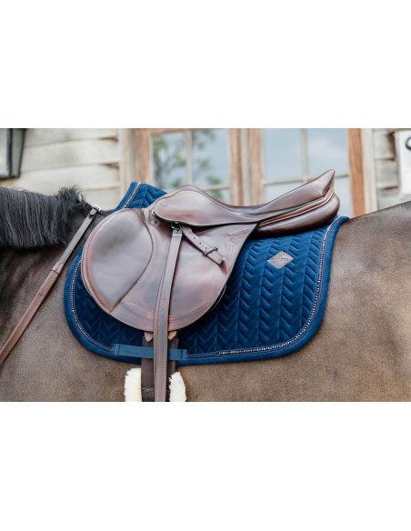 Tapis Kentucky Velvet Pearls Jumping Marine