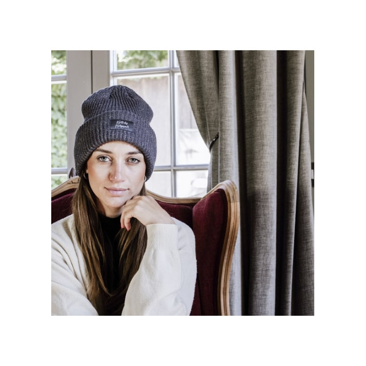 Bonnet Kentucky Paillettes gris