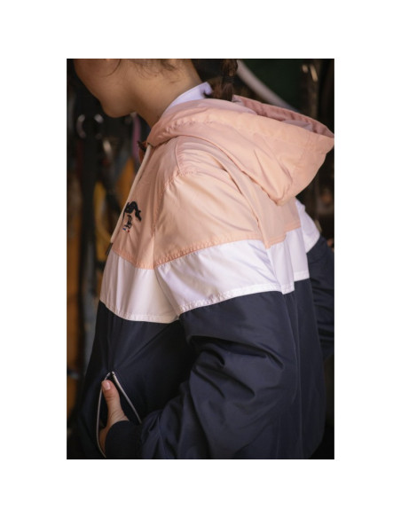 Blouson Pénélope "Celecce" marine/rose