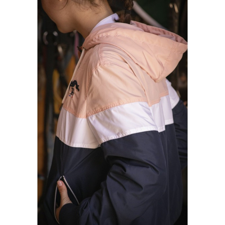 Blouson Pénélope "Celecce" marine/rose