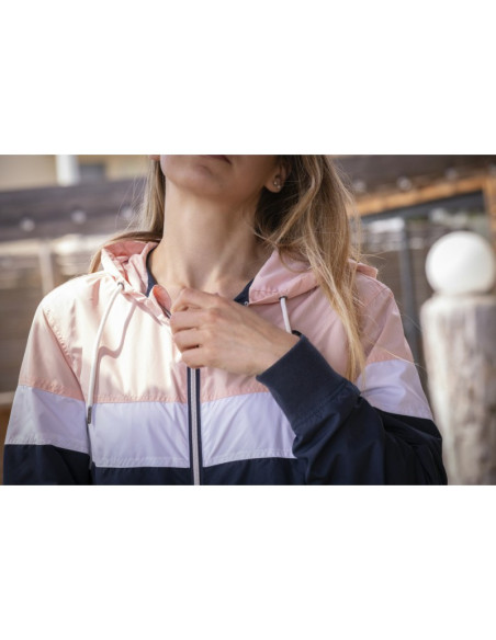 Blouson Pénélope "Celecce" marine/rose