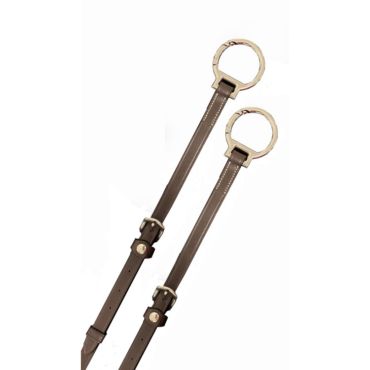 Fourche Tout Cuir Silver Crown Open Ring