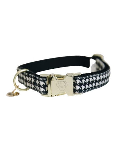 Collier pour Chien Kentucky Pied De Poule MARRON