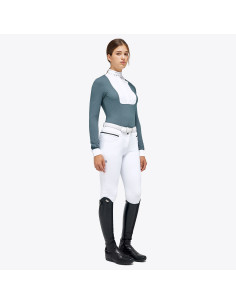 Polo Cavalleria Toscana Micro Sequins L/S Competition