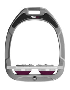 Flex On Green Composite Ultra Gripp Flat Floor Stirrups