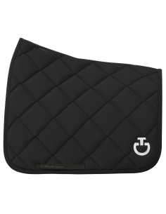 Tapis De Selle Cavalleria Toscana Diamond Quilted Jersey Dressage CUIVRE 2