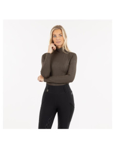 Polo Anky Mockneck Manches Longues turkish coffee