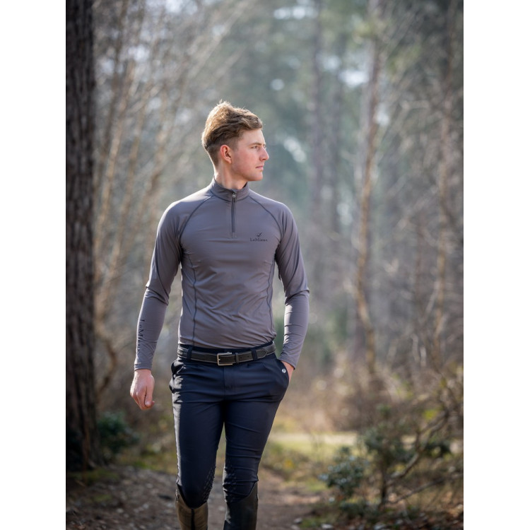 Base Layer LeMieux Manches Longues Homme gris