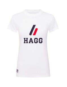 T-Shirt HAGG Femme blanc