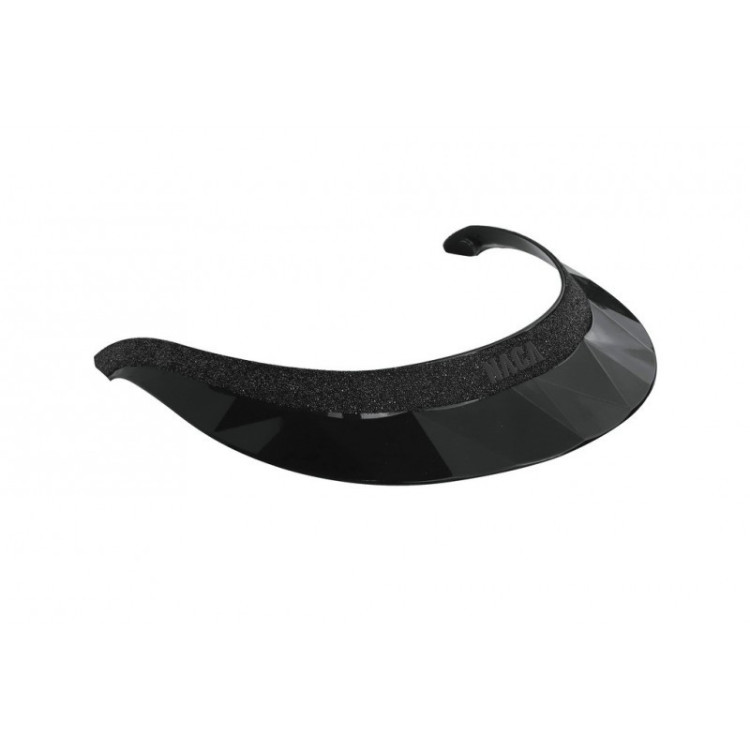 Visière NACA "GlowUp" noir brillant/noir