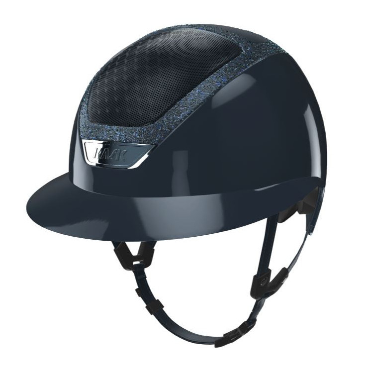 Casque Kask Star Lady Pure Shine Swarovski marine