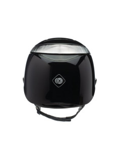 Casque Charles Owen Halo Glossy Noir/Platinium 2