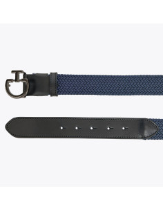 Ceinture Cavalleria Toscana mens elastic clasp atlantic blue 2