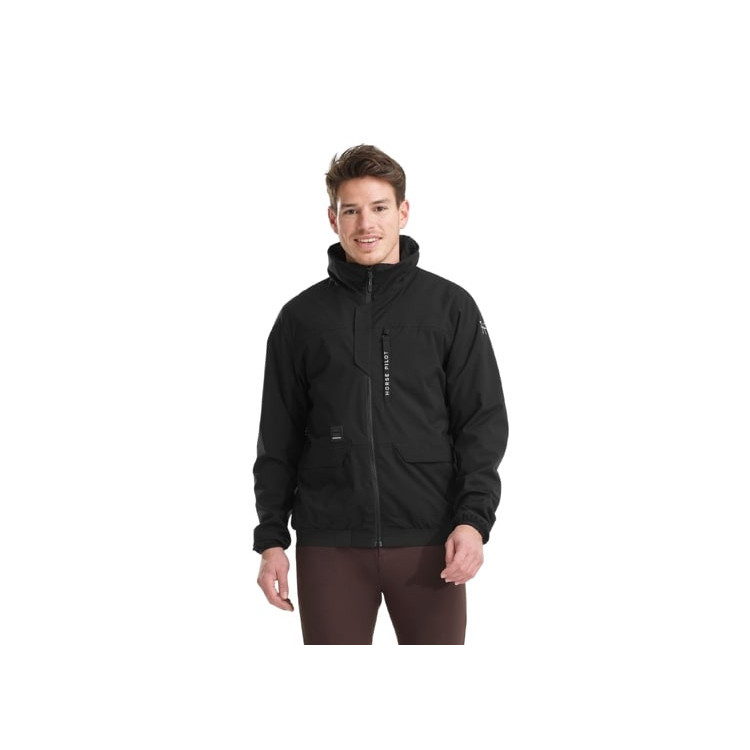 Bomber Horse Pilot Airbag Homme Noir