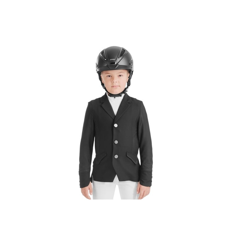 Veste D’équitation Dublin Enfant – Taille 28, Noir, Polyester, Légère Et Lavable