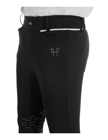 Pantalon Horse Pilot X-Design Garçon Noir
