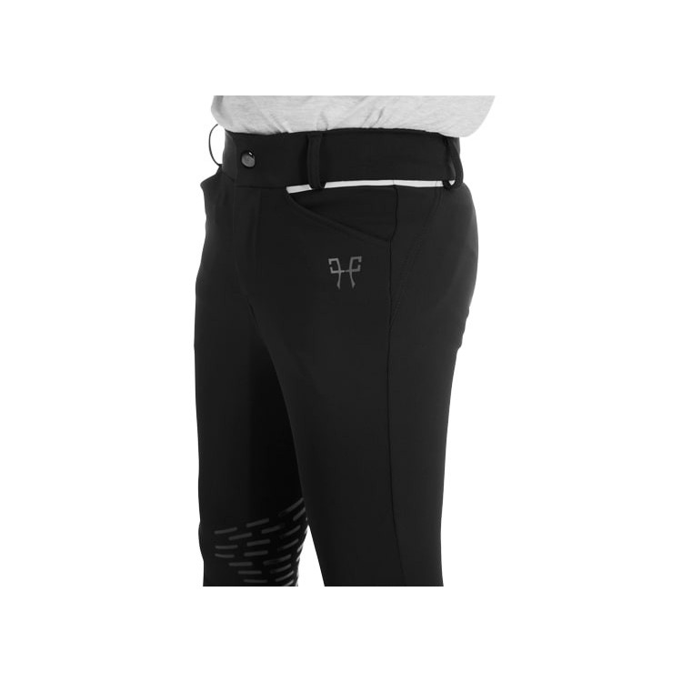 Pantalon Horse Pilot X-Design Garçon Noir