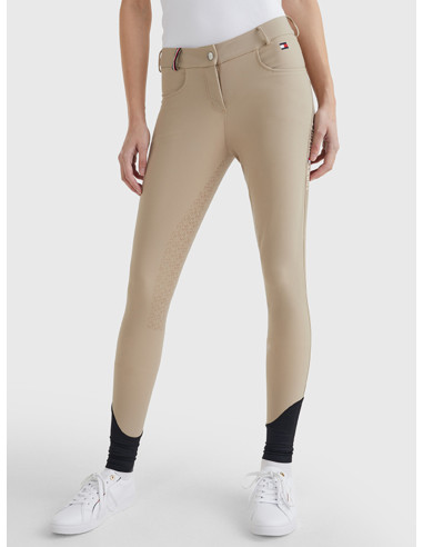 Pantalon Tommy Equestrian Full Grip Classic beige