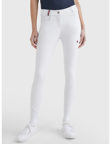 Pantalon Tommy Equestrian Full Grip Classic optic white