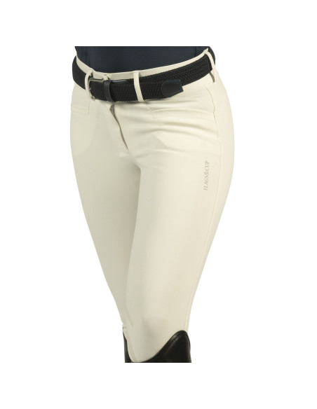 Pantalon Flags & Cup Oleron Blanc