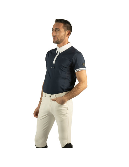 Pantalon Flags & Cup Guerande Blanc