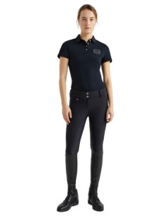 Polo Tommy Equestrian TH Rhinestone Performance noir 2