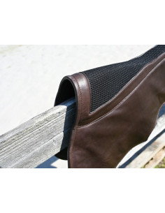 Amortisseur Jump'In Cuir et Feutre Havane 2