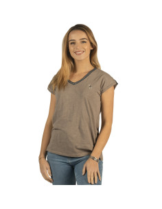 T-shirt Flags & Cup Janina taupe
