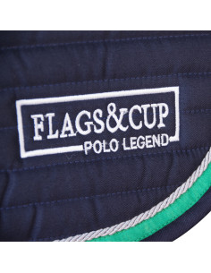 Tapis Flags & Cup Doulovo Marine/vert 2