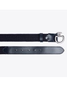 Ceinture Cavalleria Toscana mens elastic clasp atlantic blue 2