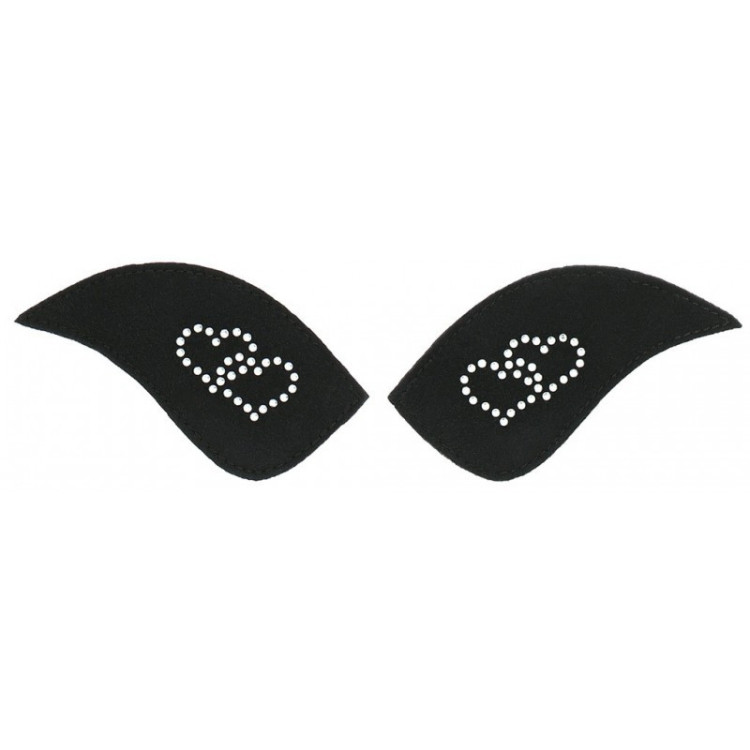 Ecussons Equithème Pour Bottes "MyPrimera" coeur en strass