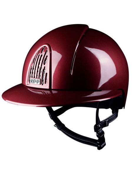 Casque Kep Cromo Smart Visière Polo Polish bordeaux