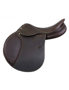 Selle Mixte Eric Thomas Elite Grainée havane 2