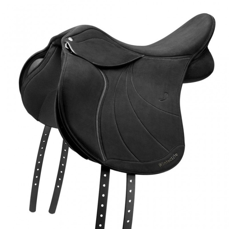 Selle Wintec Lite "Mixte Hart" D'Lux XL noir