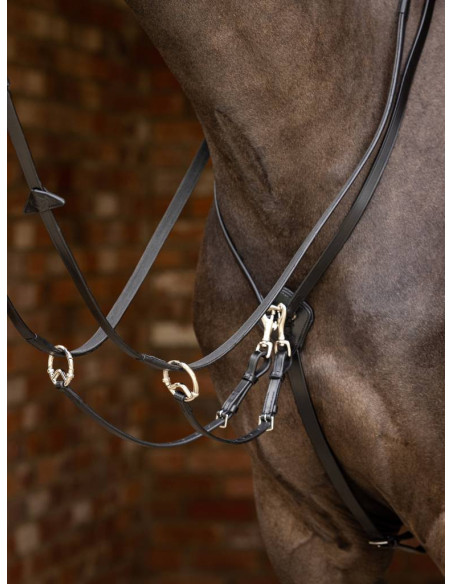 Martingale LeMieux Kudos Running black/silver