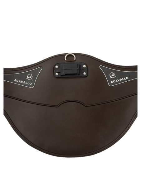 Sangle Bavette Acavallo Comfort Gel brun