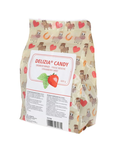 Friandises Delizia Candy fraise/menthe
