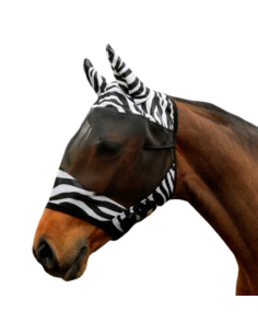 Masque Anti-Mouches Zèbre