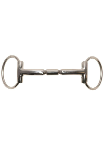 Metalab "Elite" Loose Ring Snaffle Straight Mouthpiece