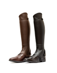 Mini-chaps Dy'on Classic marron et noir