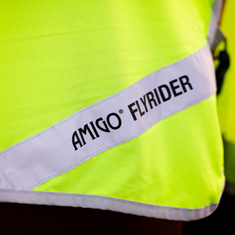 Chemise anti-mouches Amigo Flyrider jaune