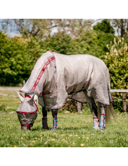Guêtres Horseware Flyboots cerise