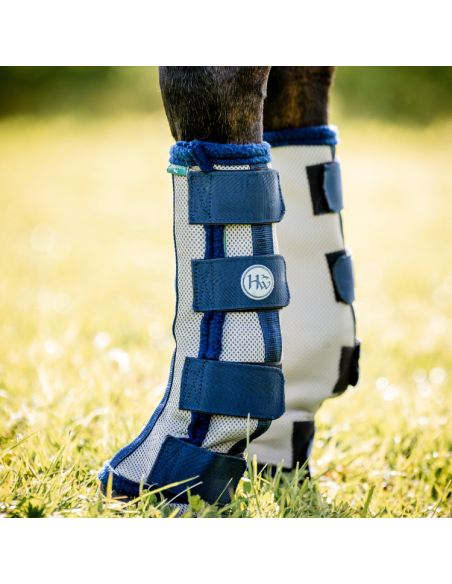 Guêtres Horseware Flyboots marine