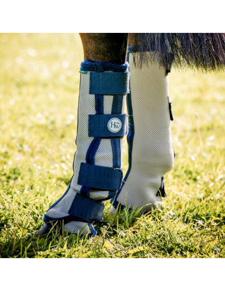 Guêtres Horseware Flyboots marine