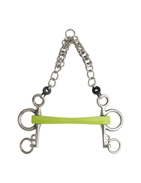 Mors Metalab Pelham "Flexi Soft" Droit Branches Courtes